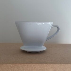 Source Unknown White Coffee Dripper